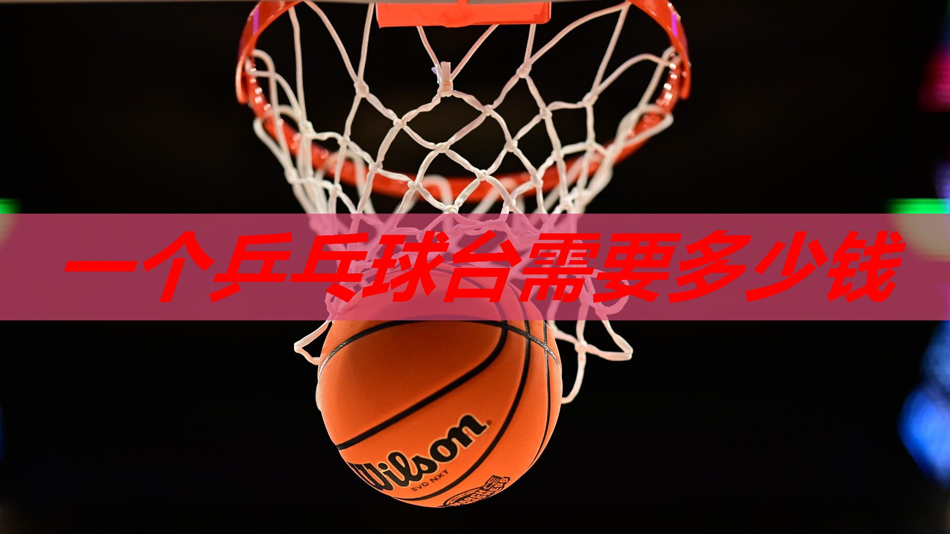 一个乒乓球台需要多少钱 一个乒乓球台需要多少钱
